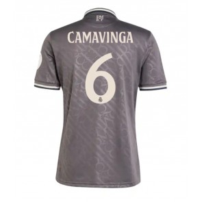 Real Madrid Eduardo Camavinga #6 Tredjetröja 2024-25 Kortärmad